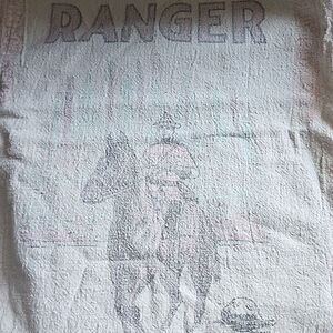 Vintage Ranger Muslin Alfalfa Grow Seed Sack Farm Core